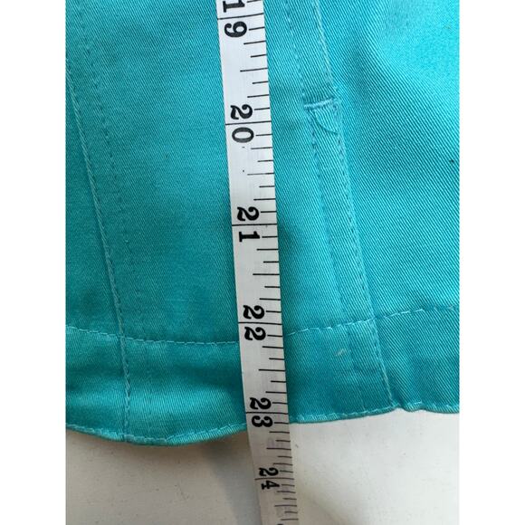 Christine Alexander Jacket Blazer Women’s M Teal Rhinestone Embellished Bling - Picture 10 of 12